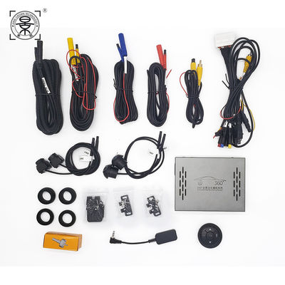 360 graden panoramisch autocamerasysteem met Android-schermondersteuning HD Nachtzicht en eenvoudige installatie