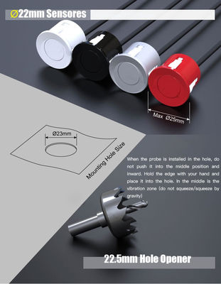 Volledige dekking 8-sensor parkeerradarsysteem met LED-display en geluidswaarschuwing voor auto en vrachtwagen