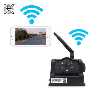 Draagbare 6800mAh WiFi Auto Achteruitrijcamera Verstelbare Achteruitrijhoek Draadloze Beveiligingscamera Achteruitrijhulp Directe Verpakking