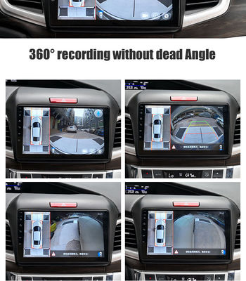 10 inch 360° Panorama voertuigcamera systeem 3D Surround View 1080P video recorder met GPS 4G WiFi Support OEM ODM Service