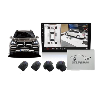 DC12V achterweergeven Zijaanzicht 360 Systemen 4CH 1080P AHD van de Autocamera voor Vrachtwagens