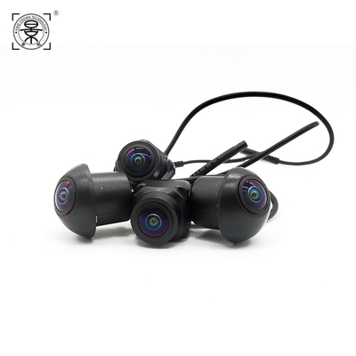 DC12V achterweergeven Zijaanzicht 360 Systemen 4CH 1080P AHD van de Autocamera voor Vrachtwagens