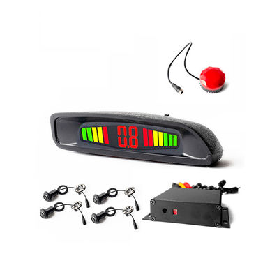 12-24V Universal 8 Sensor Parking Radar Kit LED Distance Display Reverse Warning System OEM Service