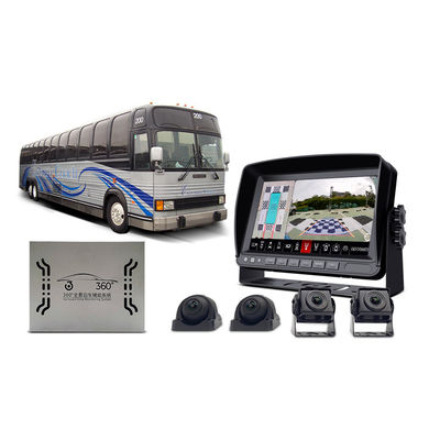 Truck and Bus 360° Surround View Camera System with High-Resolution Display and Parking Aid