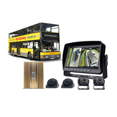 360° Navigation Camera System for Trucks with AHD 1080P and Parking Assistance