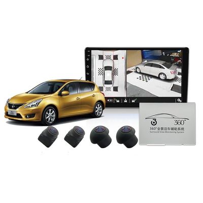 Surround View Camera with Automatic Parking Mode Wireless and Enhanced Night Vision