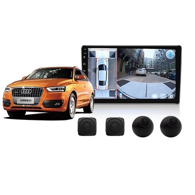 10-inch 360° surroundview geïntegreerd voertuigsysteem met 3D-beeldvorming en 1080P quad-camera veiligheidsassistentie