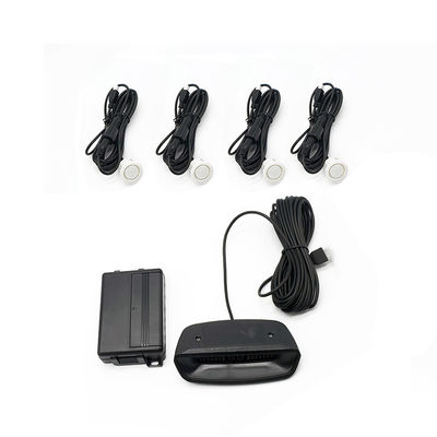 4 sensoren Auto Parking Radar, LED Display On/Off Reverse Backup Monitor Detector System voor Honda Civic
