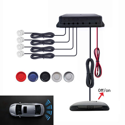 4 sensoren Auto Parking Radar, LED Display On/Off Reverse Backup Monitor Detector System