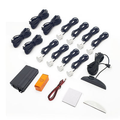 Automatisch Parktronic LED Parkeersensor met 8 Sensoren, Achteruitrij Buzzer Detector Systeem Parkeerradar voor BMW 3 Serie