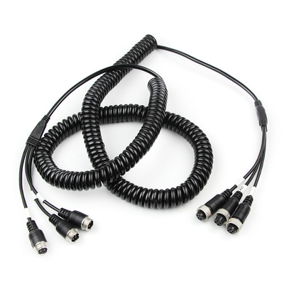 8m 4 Pin Rear View Camera Cable Waterdichte Uitbreidings Videokabel Vuurvast Pu