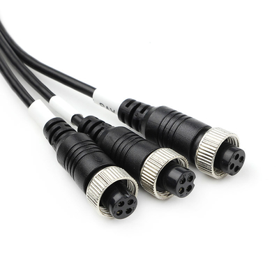 8m 4 Pin Rear View Camera Cable Waterdichte Uitbreidings Videokabel Vuurvast Pu