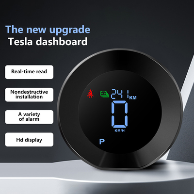 HUD 4,3“ Touchscreen LCD van de het Dashboarddouane van Tesla Digitale Instrumentencluster