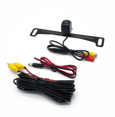 1080P License Plate Backup Camera with Adjustable Night Vision and 4 or 8 IR Lights for Car Reversing