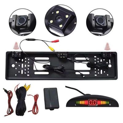 Digitaal parkeersensorsysteem met real-time afstandsmonitoring en alarmering