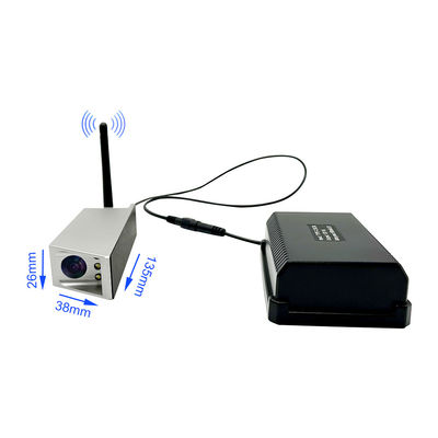 7-inch HD draadloos vorklift achteruitkijksysteem 1080P DVR IP68 waterdicht Magnetische batterij Volledige voertuigdekking