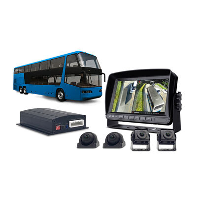 360° High Definition Camera System voor bussen met parkeerhulp en real-time monitoring