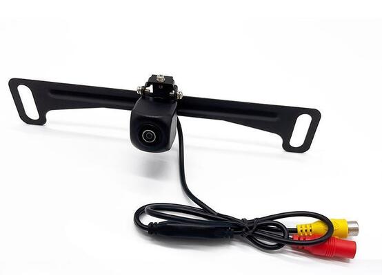 Universele 1080P kentekenplaathouder achteruitrijcamera, waterdichte groothoek starlight nachtzicht voor- en achteruitkijk parkeercamera