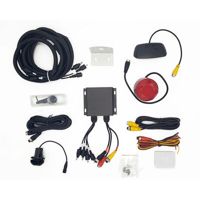 Reverse Backup Camera System met 4 radarsensoren, Buzzer Alarm Parking Sensor Kit voor veilig achteruitrijden, Automotive Safety Accessory, HD Night Vision