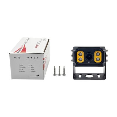 AHD-voertuigcamera voor zwaar gebruik met groothoeklens en industriële waterdichte behuizing