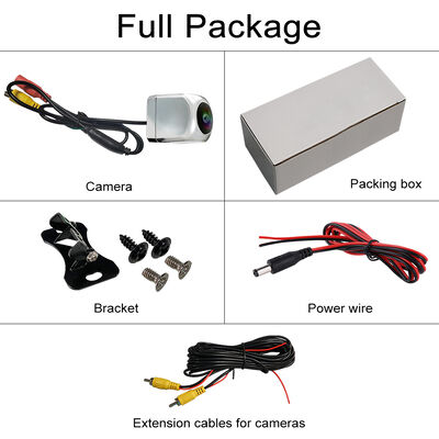 Universal AHD 1080P autocamera Ingebouwd nachtzicht IP67 Waterdicht 170° Breedhoek Bewegingsdetectie Parkeerhulpmiddelen Veiligheidsbewakingssysteem
