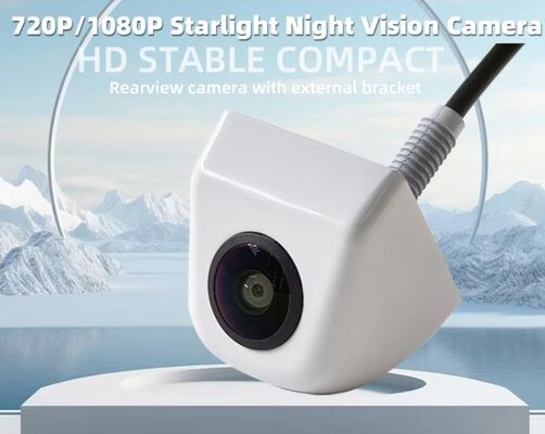 AHD 1080P 720P 170° Fisheye Backup Camera with Waterproof Golden Lens and Night Vision for Car Rear View and Parking Assistance