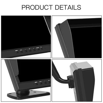 Voertuigcamerasysteem met 10-inch IPS-scherm en 4 camera's voor vrachtwagens en wagenparkbeheer