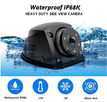 Wide Angle AHD Side View Camera, Night Vision Blind Spot Reverse Cam voor Scania Trucks & Vehicles, OEM beschikbaar