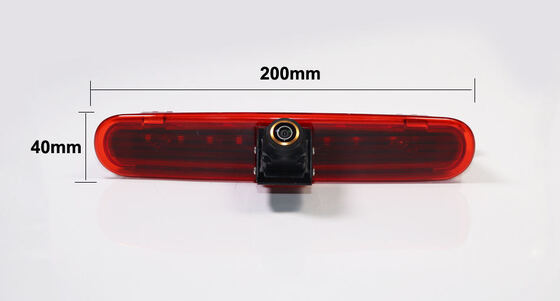 AHD 1080P 170° Fisheye lens achteruitkijkcamera, LED remlichtcamera voor Volkswagen VW Caddy Panel Life 2003-2019 OEM