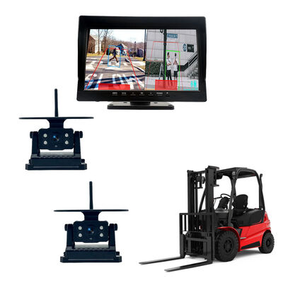 Auto achteruitrijhulp achteruitkijkcamera, nachtzicht waterdicht WiFi draadloos magnetische camera met zonne- en batterijenergie voor RV / truck
