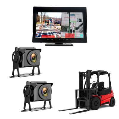 Camera-systeem voor zware voertuigen met 4-kanaal aanpasbare configuratie voor verbeterde veiligheid