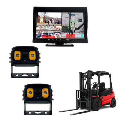 Universele AHD 1080P voor- en achteruitkijkcamera IP68 waterdicht 12V omgekeerd back-up systeem voor vrachtwagenbussen Schoolbussen Voertuigen