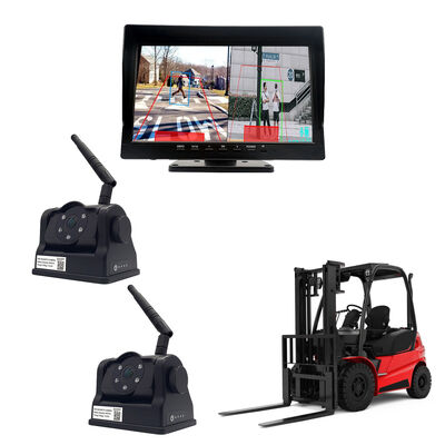 Draadloze magnetische achteruitrijcamera met batterij, mobiel WiFi-achteraanzicht voor bestelwagen, vrachtwagen en voertuig, compatibel met IOS/Android