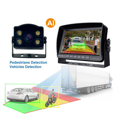 AHD 1080P Truck Backup Camera with Wide-Angle Lens, Waterproof Design and Night Vision for Trucks, Vans and Trailers