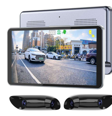 Dual-Lens 1080P Electronic Rearview Mirror 6 inch High-Bright Display Ultra-Slim Aluminium Body Waterdicht Voertuig Achteruitkijkspiegel Camera voor auto's