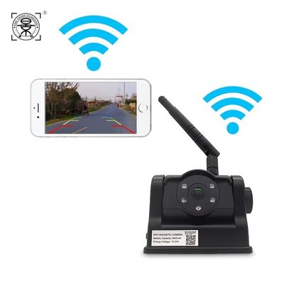 Draadloze WiFi-back-upcamera met 140 ° verstelbare groothoek 720P HD-resolutie en IP67 waterdicht stofdicht voor vrachtwagens en campers