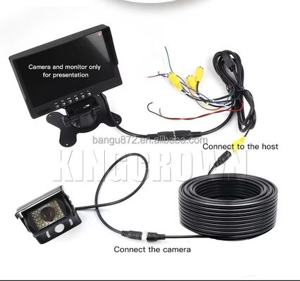 4PIN luchtvaartconnectorkabel met zuivere koperen kern IP67 waterdicht en spiraalvormig flexibel ontwerp voor voertuigcamera's