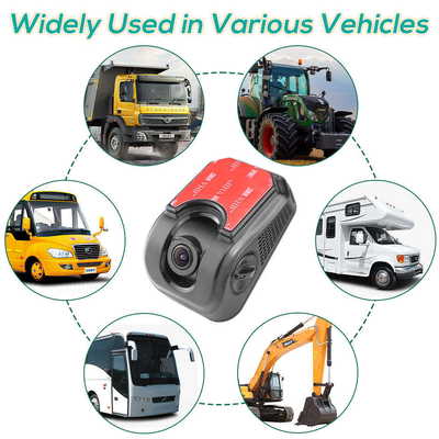Universele AHD 1080P waterdichte voorcamera, nachtzicht voorruit montage met verstelbare hoek voor HYMER Trucks & Buses