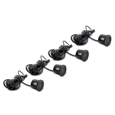 4 Ultrasonic Sensors Parking Sensor System with IP67 Waterproof and 0.3-2M Detection Distance Reverse Parking Radar