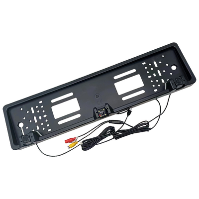 Hot selling EU auto kenteken raam camera, IP67 waterdicht achteruitzicht back-up parkeercamera met radar kit, OEM beschikbaar