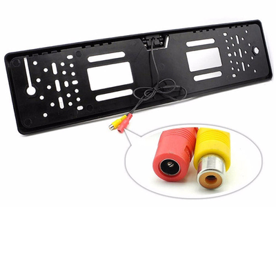 EU European Licence Plate Frame Camera, Night Vision Car Rear View Backup Reversing Camera voor Europese auto's, OEM beschikbaar