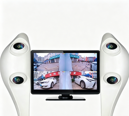 Dual Lens AHD 1080P Car Side View Camera System 7 Inch Monitor RCA Connector Sticker Mount Safety Surveillance Kit voor Suzuki Swift