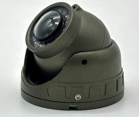 Metalen explosiebestendige dome voertuigcamera met IR nachtzicht en IP68 waterdicht voor vrachtwagens en bussen