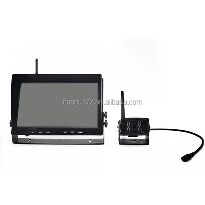 New 4 Channel 10 Inch AHD 1080P Quad Split View Display, Built-in DVR TFT IPS Backup Monitor System, 24V Truck Monitoring System for Scania